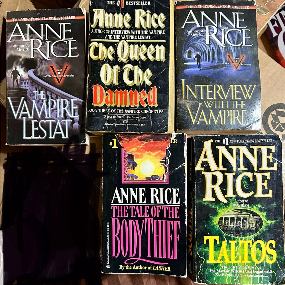 Anne Rice Novel Lot - Picture 2 of 2